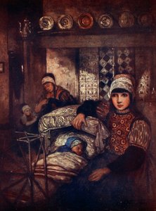 マルケンのインテリア、1904 作： Nico Jungman